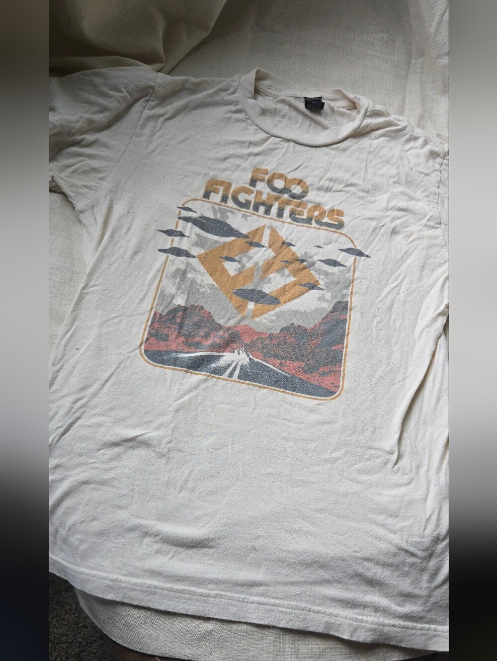Vintagw Foo Fighters Tshirt: Small